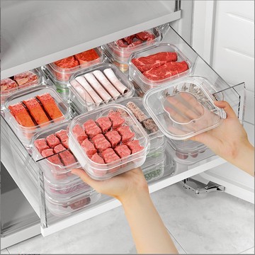 台灣現貨🔥冷凍盒 凍肉盒 保鮮盒 冷凍保鮮盒 密封保鮮盒 冰箱保鮮盒 收納盒 冷凍密封盒  可微波加熱 小保鮮盒