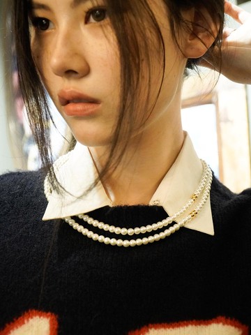 [PERLA] ZOO PEARL Necklace (N)