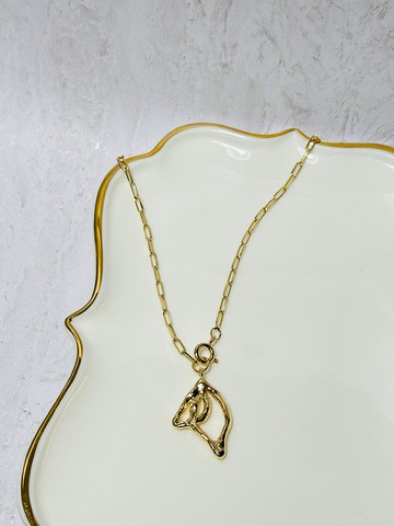 鏤空葉項鍊-50CM版本