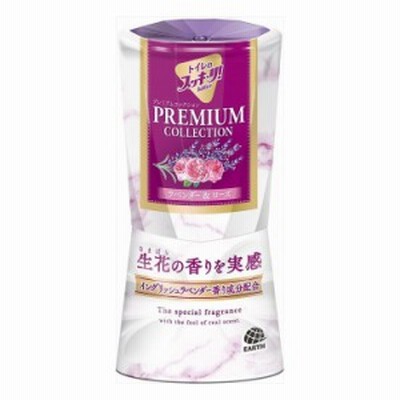 アース製薬 トイレのスッキーリ!Sukki-ri!プレミアムコレクション ラベンダー&ローズの香り(代引不可)