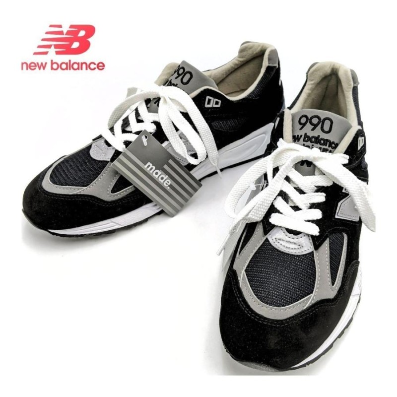 ニューバランス M990BK2 28cm ワイズ:D New Balance メンズ スニーカー ...