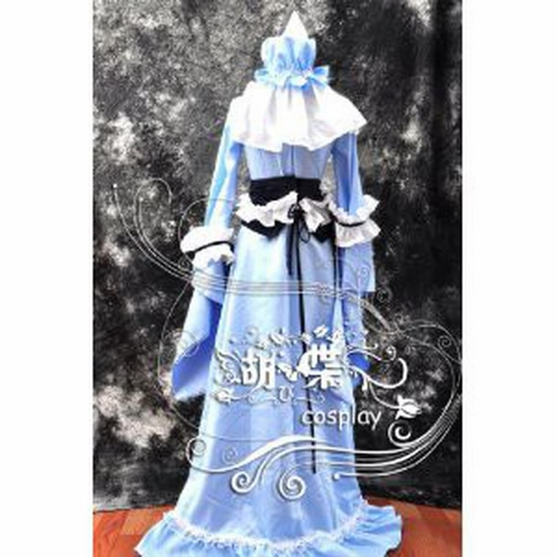 DK502 東方Project♪東方永夜抄♪西行寺 幽々子 豪華版☆コスプレ衣装 新品 完全オーダメイドも対応可能 | LINEブランドカタログ