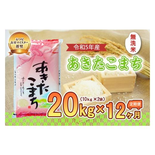 ふるさと納税 岩手県 盛岡市 盛岡市産あきたこまち20kg×12か月