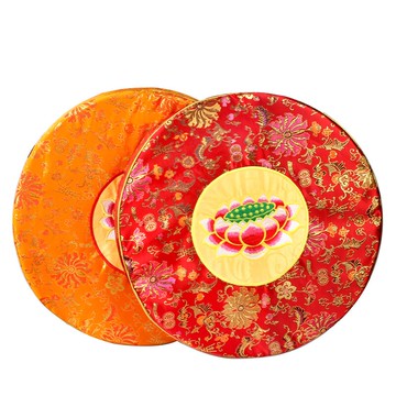 歐圣英家用拜墊拜佛墊加厚蓮花拜墊套跪拜墊禪修墊打坐佛教做功課