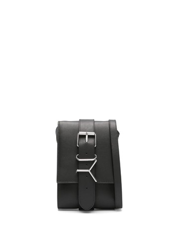 Y/Project - Y Belt leather pochette bag - women - Calf Leather - One Size - Black