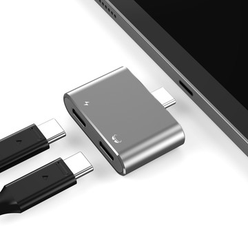 擴展塢 USB-C 多功能筆電擴展底座 HDMI 二合一擴展塢ar智能眼鏡轉換器手機平板任天堂游戲機 typec拓展塢