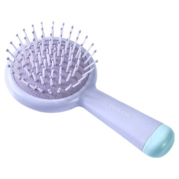 Little Pink Rabbit 粉彩小兔 帶刷小圓梳  LF0459  1組