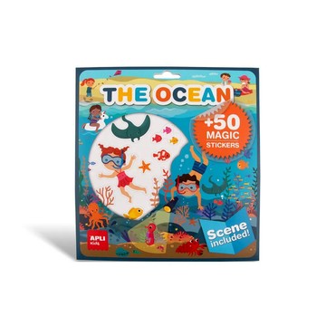 西班牙 APLI - 情境式貼紙遊戲-小小潛水員-0019375