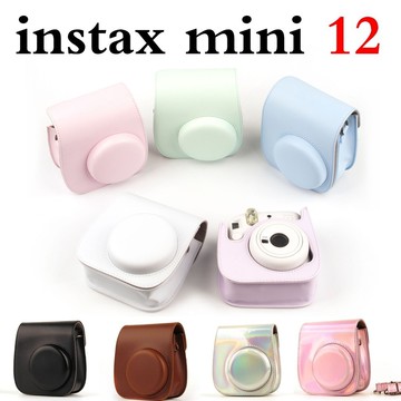 【台灣熱銷】防水 防盜 適用instax 富士拍立得 皮套 mini12包  mini通用相機包 休閒