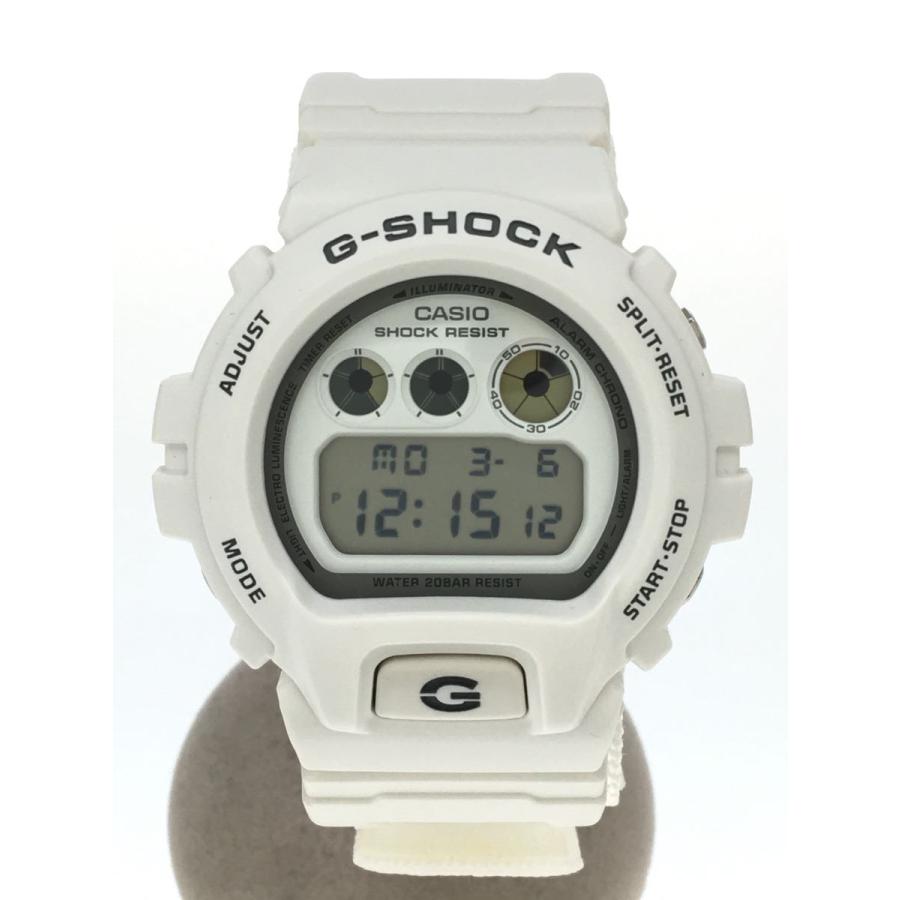 CASIO◇クォーツ腕時計/デジタル/WHT/WHT/DW-6900LD/BG-1005LD 通販