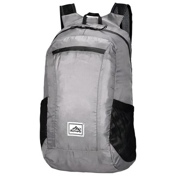 vanaheimr WIDE VIEW 輕量摺疊防水後背包 85g超輕便 附收納袋  展開41 x 24 x 16cm  灰色