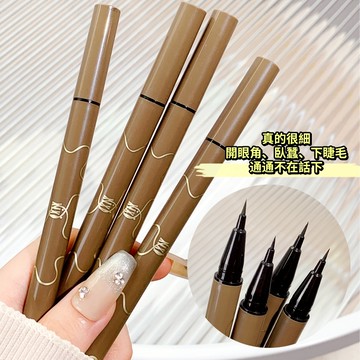 現貨 隔日配 XIXI 熙熙 纖細描繪眼線筆 極細棉頭 自然易控 不易暈染 防水耐汗 自然提亮 顯色 庫柏醬萌選