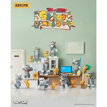 【野獸國】湯姆貓與傑利鼠 精神狀態品鑑 盲盒單入｜52TOYS