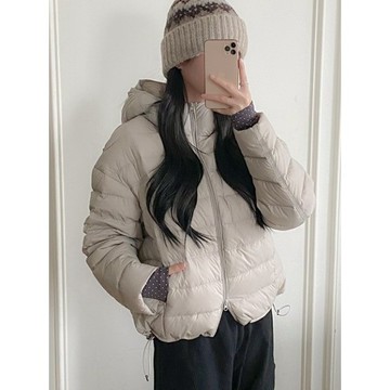 Codibook｜韓國 dangosister 設計款保暖羊羔絨連帽鋪棉外套［預購］羽絨外套 女裝