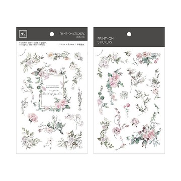 【Print-On Stickers 轉印貼紙】no.204-凡爾賽之戀 | 秋季系列
