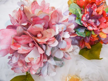 小清新水彩紙花