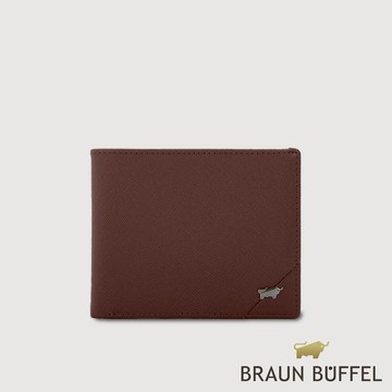 【BRAUN BUFFEL】加利恩-A 10卡短夾-培土棕(德國小金牛台灣總代理)/BF561-314-POS