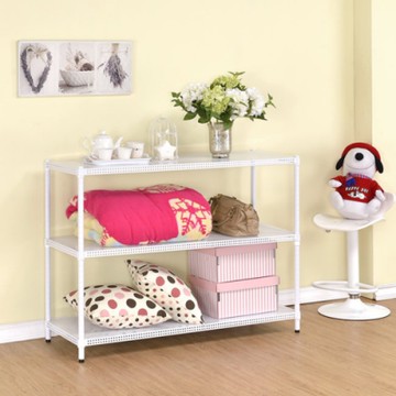 玩鐵王 台灣製造 120*45*90 三層超耐重沖孔烤漆鐵架 (烤漆雙色任選)