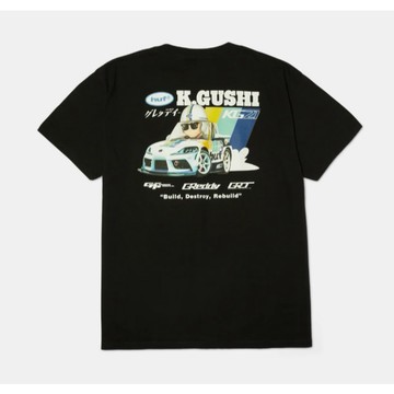 NVM  HUF x GReddy Formula改裝車聯名系列Tee TS02668-BLACK 限量