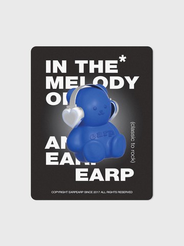 HEADSET COVY (mousepad) [BLACK]