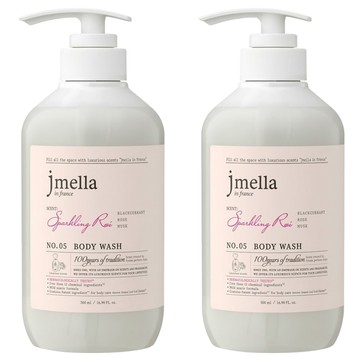 jmella 法式漫舞香水身體乳液 No.05 Sparkling Rose  500ml  2瓶