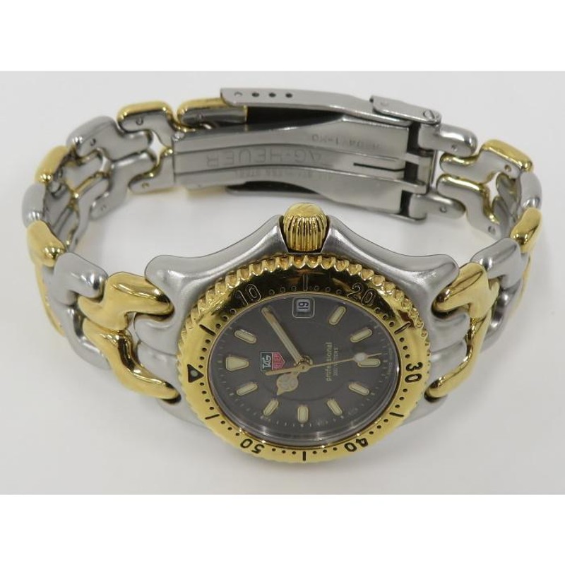 中古】TAG HEUER セル デイト プロフェッショナル レディース時計 ...