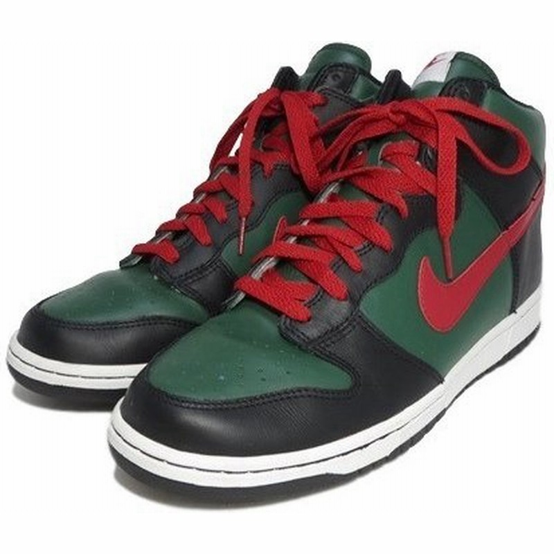 Nike ナイキ Id Dunk Hi ダンクハイ 27 5cm 991 黒 緑 スニーカー 中古 通販 Lineポイント最大0 5 Get Lineショッピング