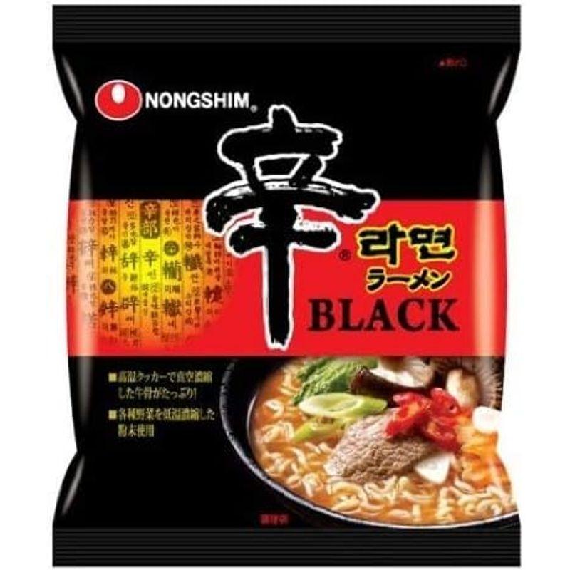 辛ラーメン ブラック(BLACK) 130g 20個 農心 並行輸入品