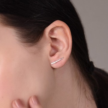 Ivory 18K鑽石耳環