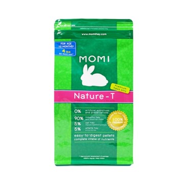 MOMI摩米-全天然T 兔飼料 4lbs/1.8kg x 2入組