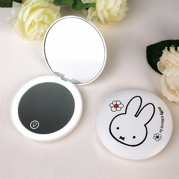 MiPOW｜Miffy聯名米菲LQ高清柔光便攜化妝鏡MFM01