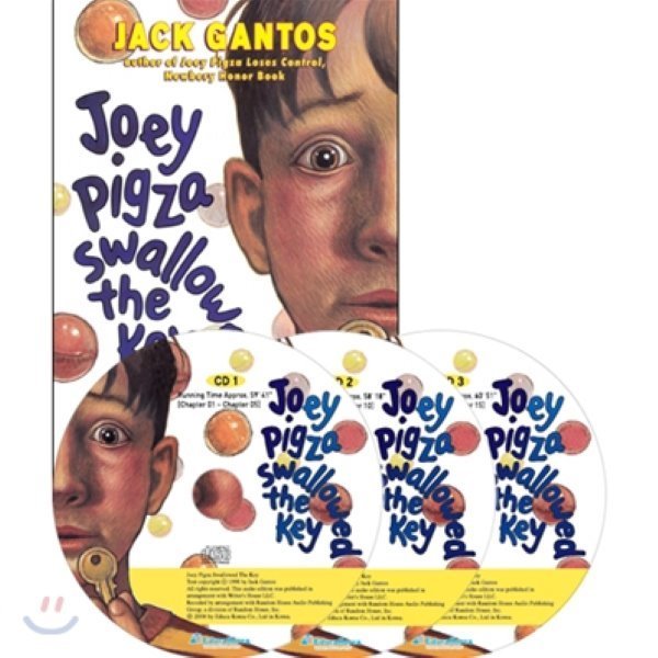 Joey Pigza 1：Joey Pigza Swallowed Key（Book   CD）Jack Gantos