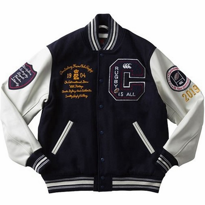カンタベリー Canterbury メンズ スタジアムジャケット Stadium Jacket ネイビー Ra 29 アウター スタジャン カジュアル アウトドア おしゃれ ラグビー 通販 Lineポイント最大0 5 Get Lineショッピング