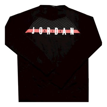 Air Jordan Graphic Crew Long Tee'Black'