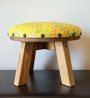 momode 凳子 musubu 黄色