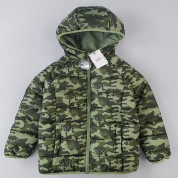 秋冬裝新款外貿出口歐美男童保暖棉衣小中大童連帽輕便羽絨棉棉服