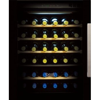 【領券折200】WE-555-R 義大利BEST貝斯特  嵌入式雙溫冷藏酒櫃 左把手
