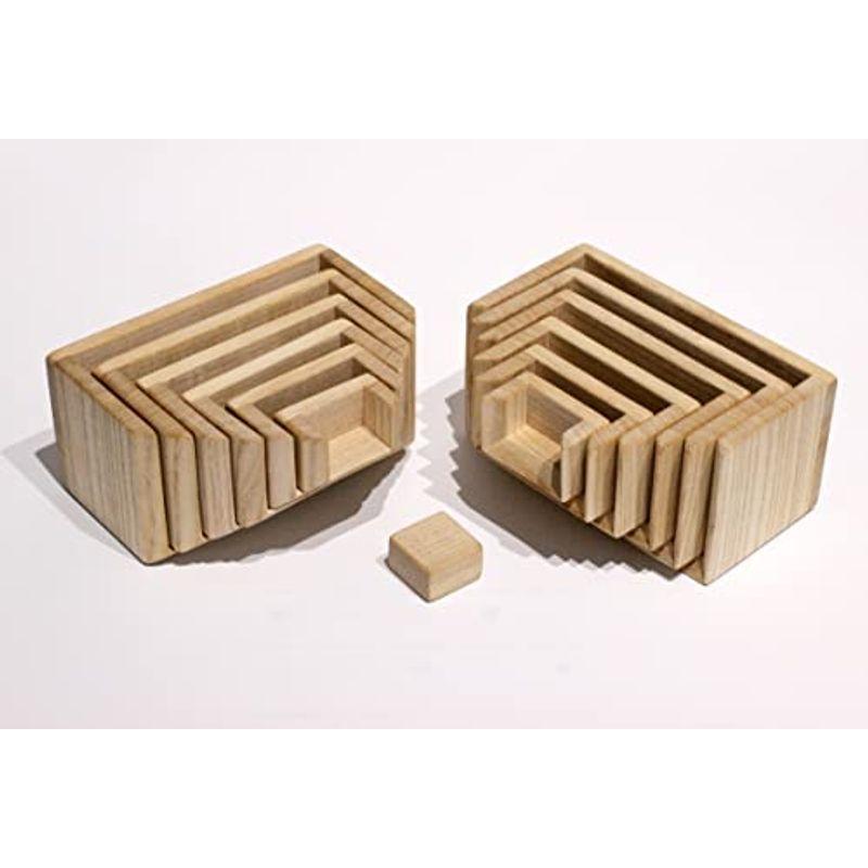 知育木製積み木 ギザ積み木