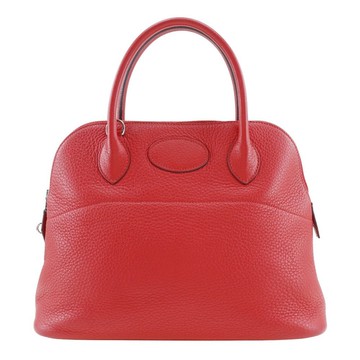 [日本直送] Hermes Bolide 31 手提包 Taurillon Clemence Rouge Cou 紅色/銀扣 D 女款 [二手]
