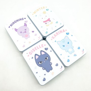 *韓國出品*aespa DRAMA CITY 卡通收納KARINA 寧藝卓WINTERGISELLE鐵盒韓版