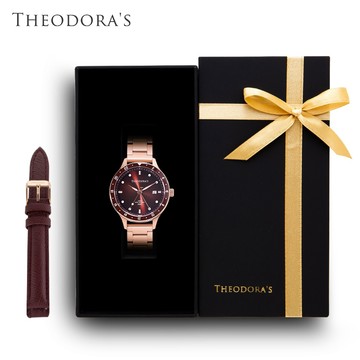 【THEODORA'S】[可選色]限定禮盒Aeon-緣[小錶面]+錶帶【希奧朵拉】送男生 送女生 情侶手錶禮盒