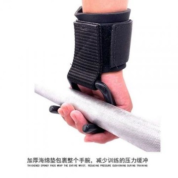 吊單杠引體向上助力鉤輔助帶啞鈴杠鈴硬拉防滑鋼鉤帶器械電商