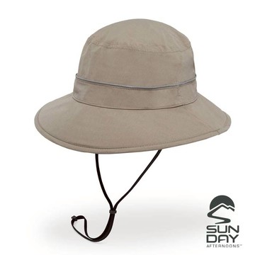 【SUNDAY AFTERNOONS】抗UV防水透氣圓桶帽 Ultra Storm Bucket(灰褐)_SAS3A03756B-264