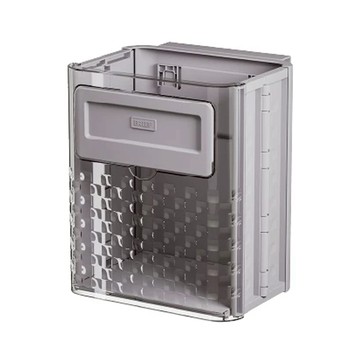 壁掛式摺疊垃圾桶  27.7 x23.5 x 17.5cm  典雅灰  1個