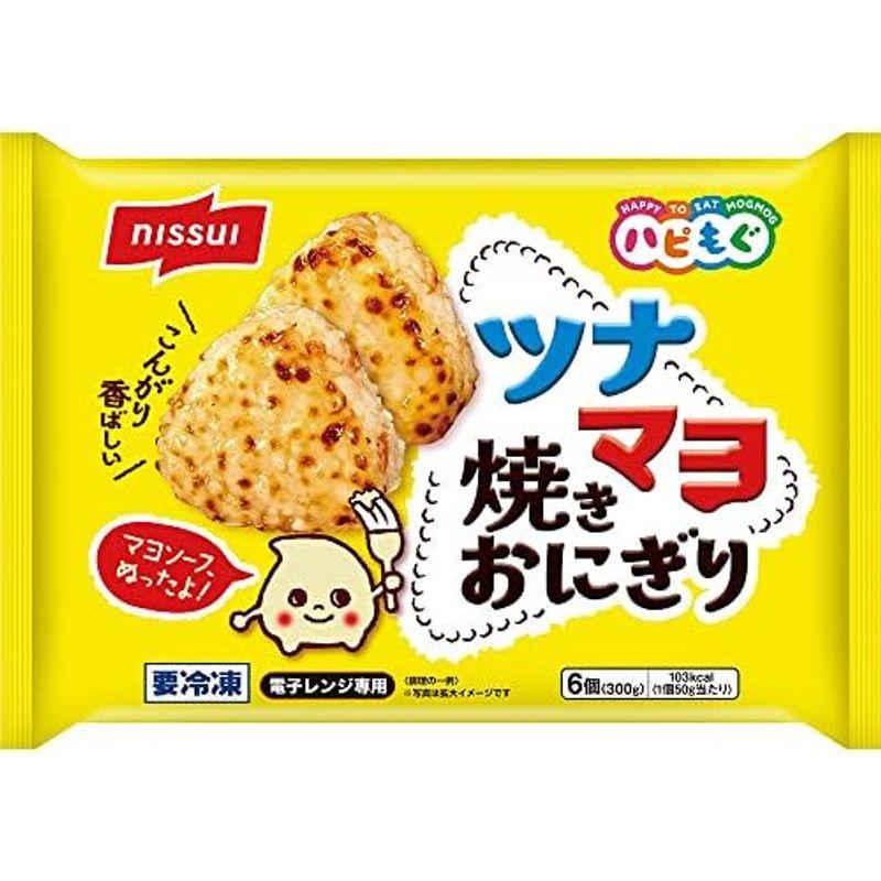 冷凍食品日本水産 ツナマヨ焼きおにぎり 300g×4袋