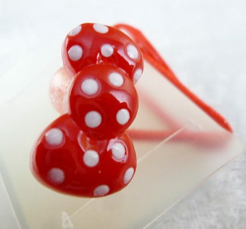 【震撼精品百貨】Hello Kitty 凱蒂貓 髮束 紅緞帶【共1款】 震撼日式精品百貨