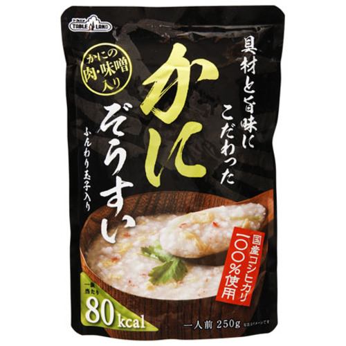 丸善食品工業　具材旨味こだわったかにぞうすい　250g