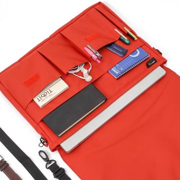 日本喜利手提包 LIHIT LAB.多功能便攜電腦包收納包挎包多用手拿