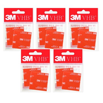 3M VHB 方形雙面膠帶 35x35mm  5包