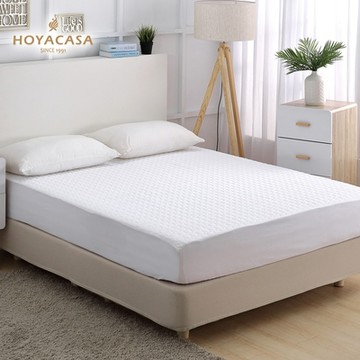 【HOYACASA 】極淨睡眠 全包覆式抗菌保潔墊(特大)